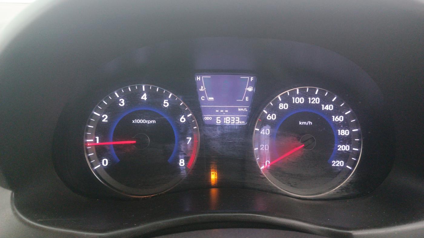 2017 Hyundai Verna 1.6 VTVT SX, Petrol, Manual, 61,833 km, Odometer Image