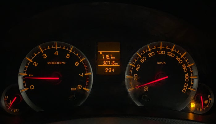 2016 Maruti Swift Dzire VXI, Petrol, Manual, 30,786 km, Odometer Image
