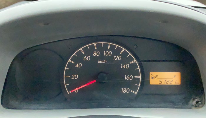 2011 Maruti Alto LXI, Petrol, Manual, 57,308 km, Odometer Image
