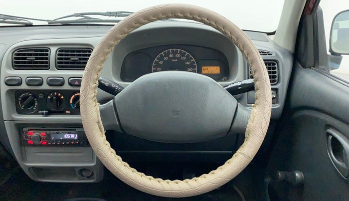2011 Maruti Alto LXI, Petrol, Manual, 57,308 km, Steering Wheel Close Up