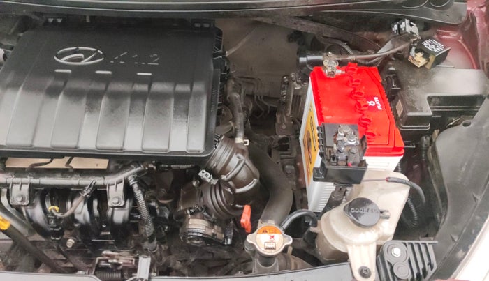 2015 Hyundai Grand i10 ASTA AT 1.2 KAPPA VTVT, Petrol, Automatic, 1,45,877 km, Engine View - Left