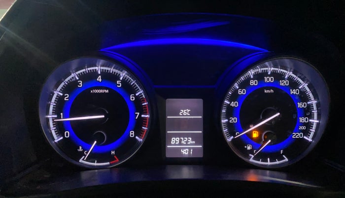 2019 Maruti Baleno DELTA PETROL 1.2, Petrol, Manual, 89,657 km, Odometer Image