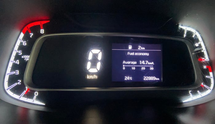 2022 KIA SONET HTK 1.2, Petrol, Manual, 22,873 km, Odometer Image