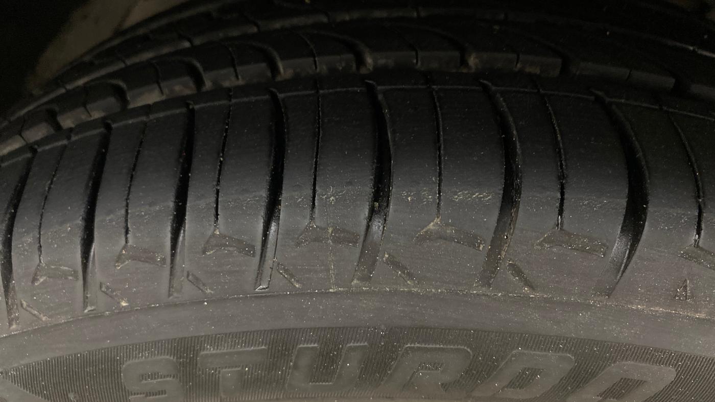 2021 Tata Tiago XZ PLUS PETROL, Petrol, Manual, 78,381 km, Left Front Tyre Tread