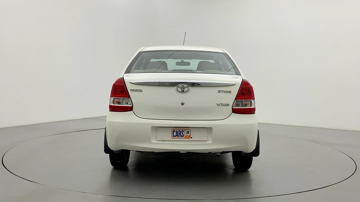 2015 Toyota Etios VD 1.4, Diesel, Manual, 65,122 km, Back/Rear