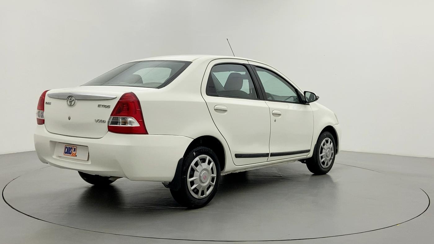 2015 Toyota Etios VD 1.4, Diesel, Manual, 65,122 km, Right Back Diagonal
