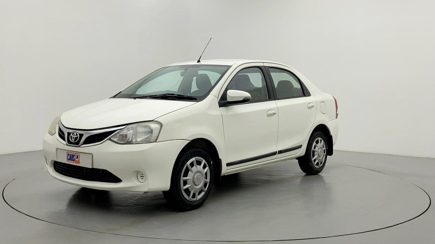 2015 Toyota Etios VD 1.4, Diesel, Manual, 65,122 km, Left Front Diagonal