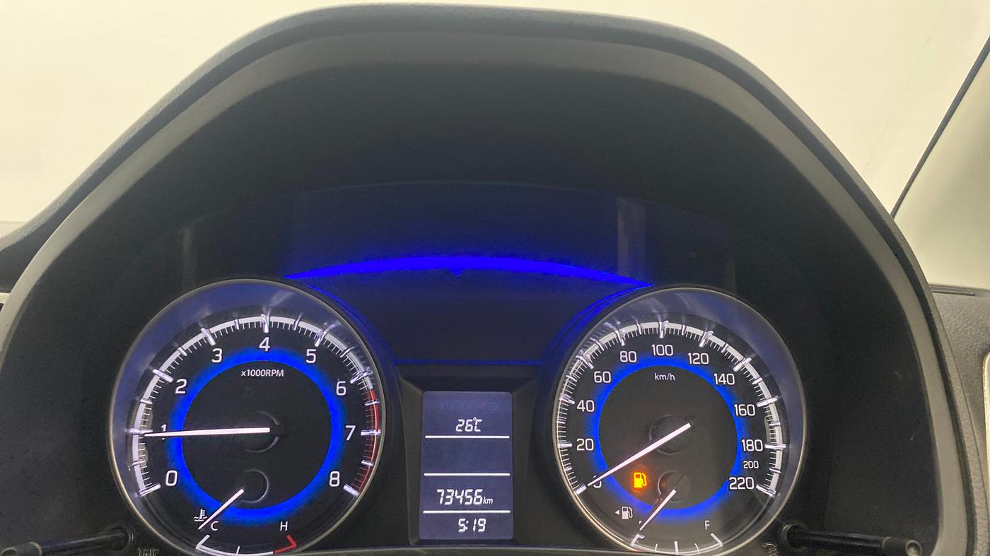 2018 Maruti Baleno DELTA PETROL 1.2, Petrol, Manual, 73,413 km, Odometer Image
