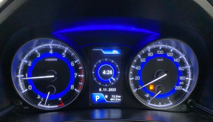 2021 Maruti Baleno ZETA CVT PETROL 1.2, Petrol, Automatic, 6,012 km, Odometer Image