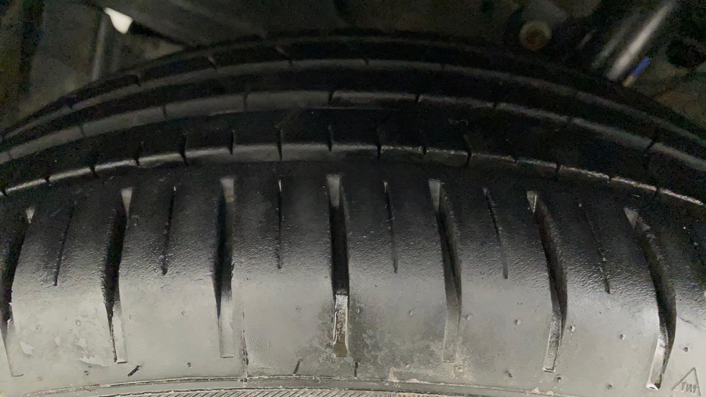 2021 Maruti Baleno ZETA CVT PETROL 1.2, Petrol, Automatic, 6,012 km, Left Front Tyre Tread