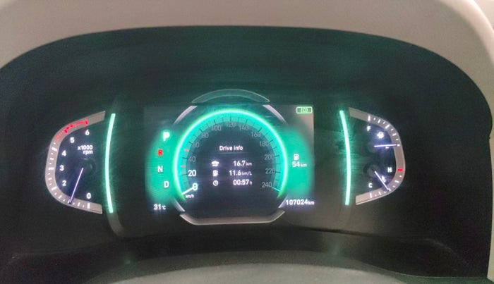 2021 Hyundai Creta SX (O) AT 1.5 DIESEL, Diesel, Automatic, 1,07,007 km, Odometer Image