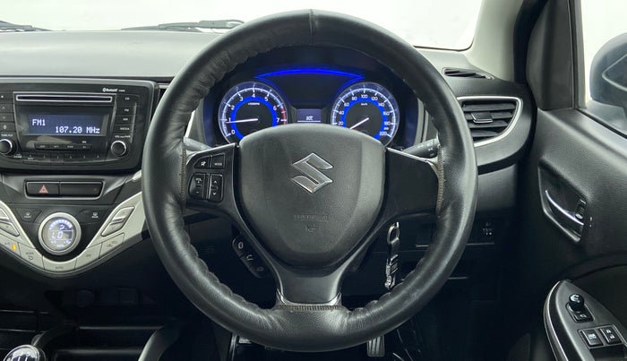 2017 Maruti Baleno DELTA 1.2 K12, Petrol, Manual, 42,903 km, Steering Wheel Close Up