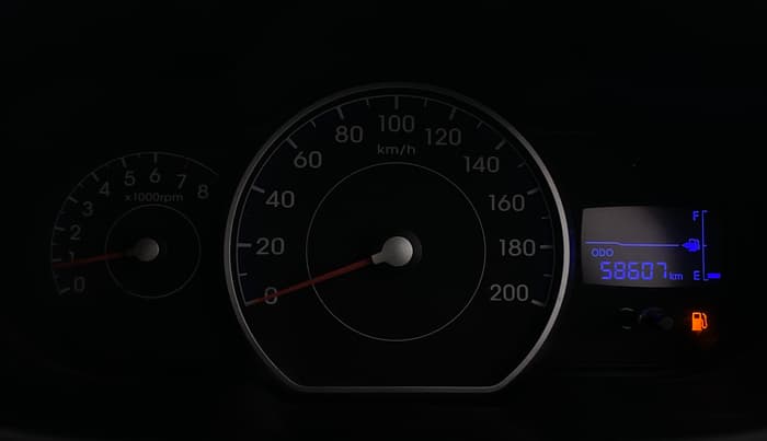 2013 Hyundai i10 MAGNA 1.2, Petrol, Manual, 58,603 km, Odometer Image