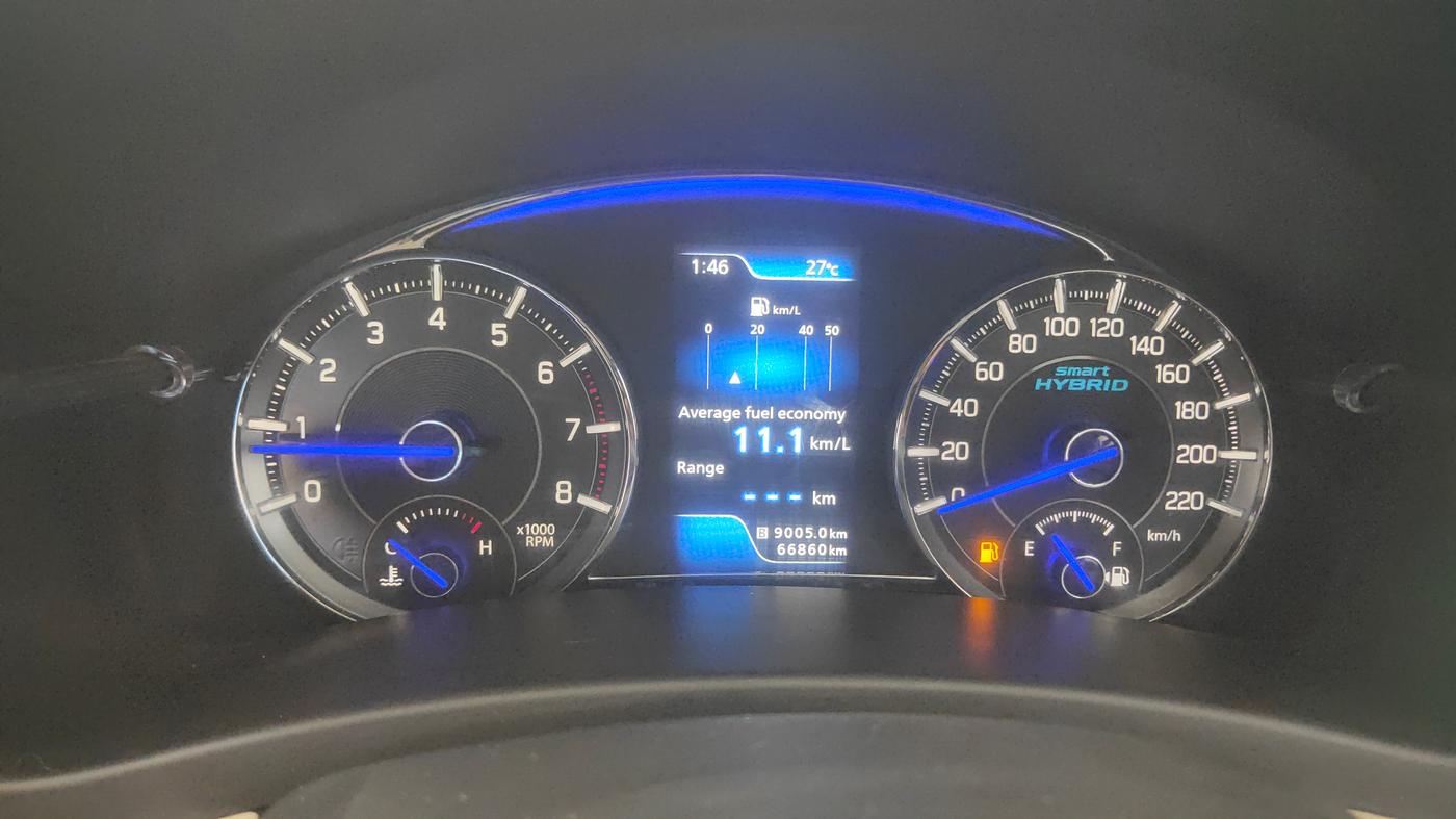 2020 Maruti Ciaz ALPHA 1.5 SHVS PETROL, Petrol, Manual, 66,857 km, Odometer Image