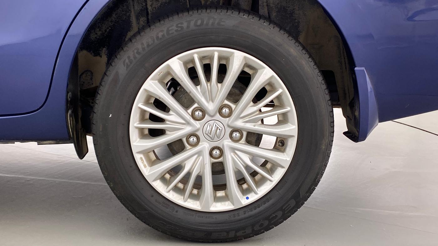 2018 Maruti Ertiga ZXI Plus SHVS, Petrol, Manual, 72,520 km, Left Rear Wheel