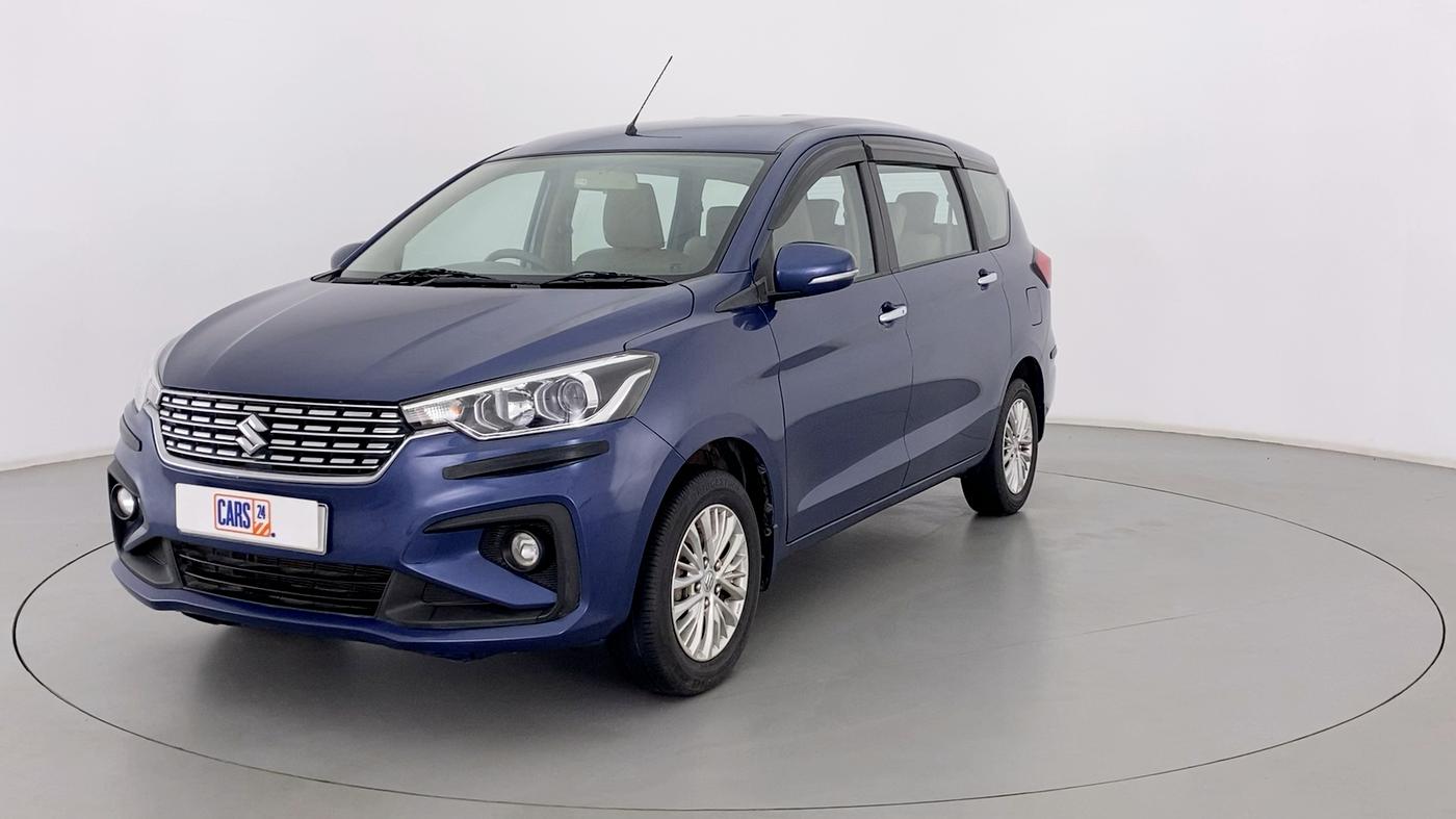 2018 Maruti Ertiga ZXI Plus SHVS, Petrol, Manual, 72,520 km, Left Front Diagonal