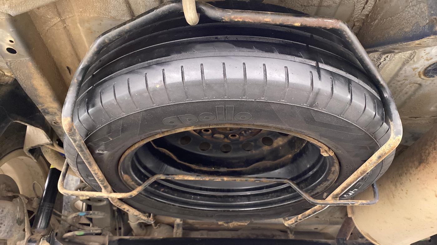 2018 Maruti Ertiga ZXI Plus SHVS, Petrol, Manual, 72,520 km, Spare Tyre
