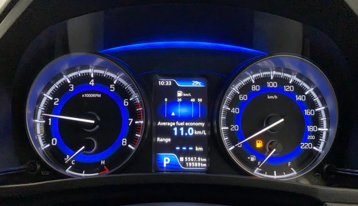 2021 Maruti Baleno ZETA CVT PETROL 1.2, Petrol, Automatic, 19,536 km, Odometer Image