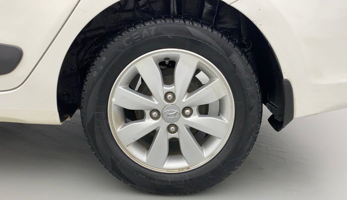 2015 Hyundai Xcent S (O) 1.2, Petrol, Manual, 96,186 km, Left Rear Wheel