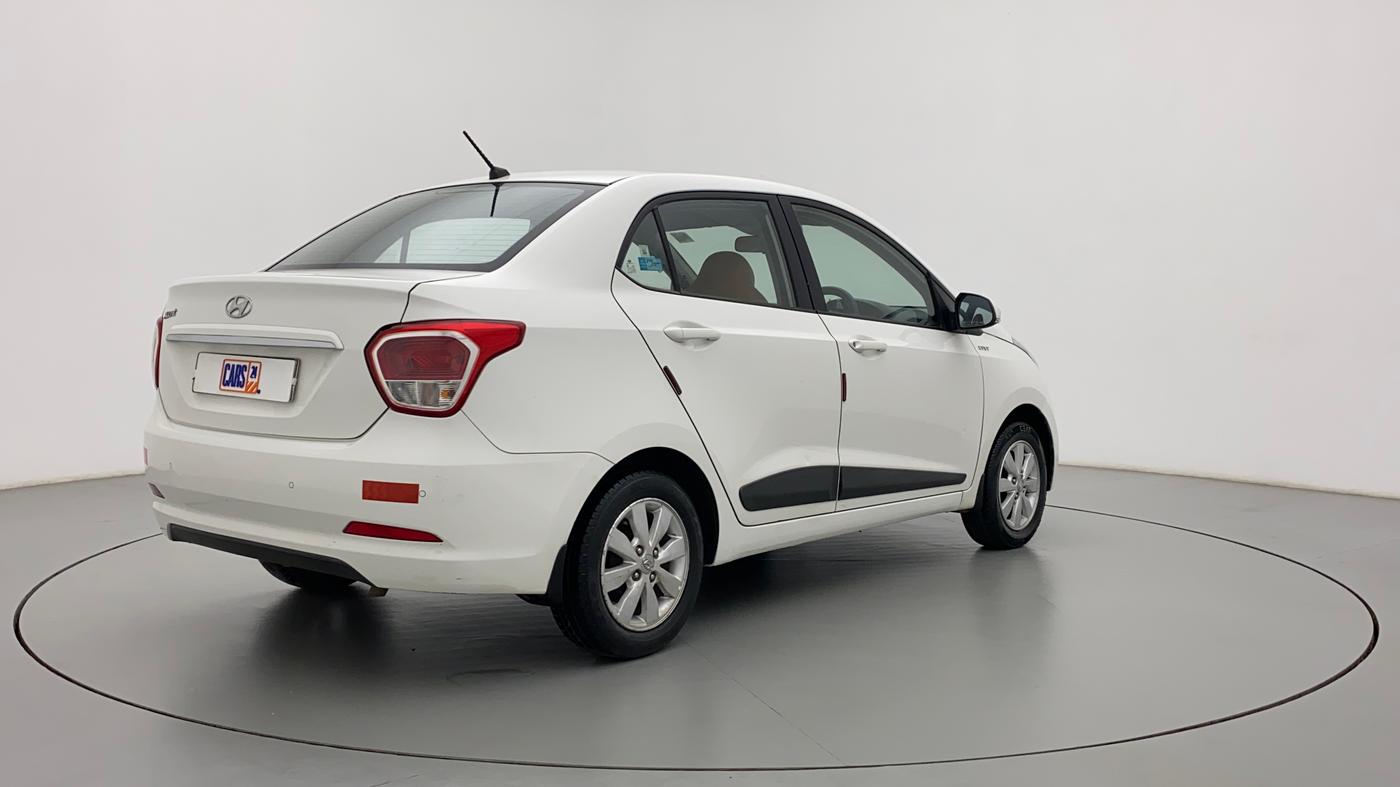2015 Hyundai Xcent S (O) 1.2, Petrol, Manual, 96,186 km, Right Back Diagonal