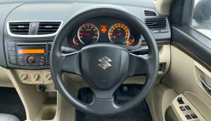 2012 Maruti Swift Dzire VXI, Petrol, Manual, 60,402 km, Steering Wheel Close Up