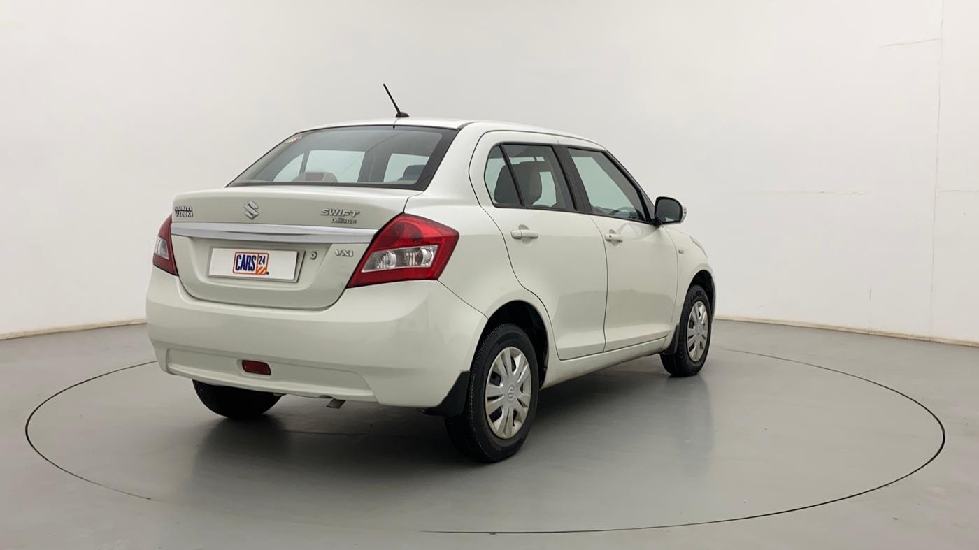 2012 Maruti Swift Dzire VXI, Petrol, Manual, 60,402 km, Right Back Diagonal