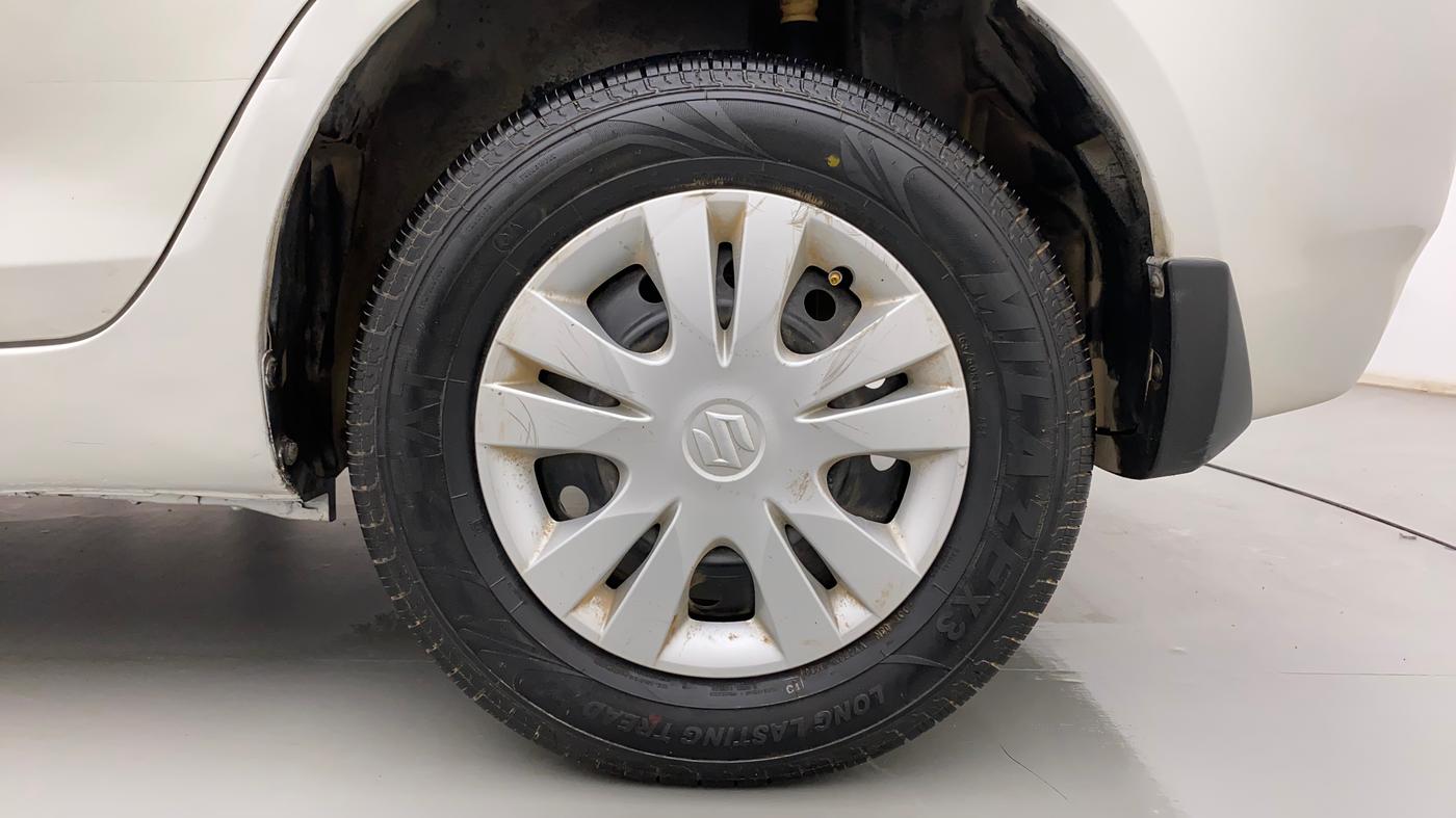 2012 Maruti Swift Dzire VXI, Petrol, Manual, 60,402 km, Left Rear Wheel