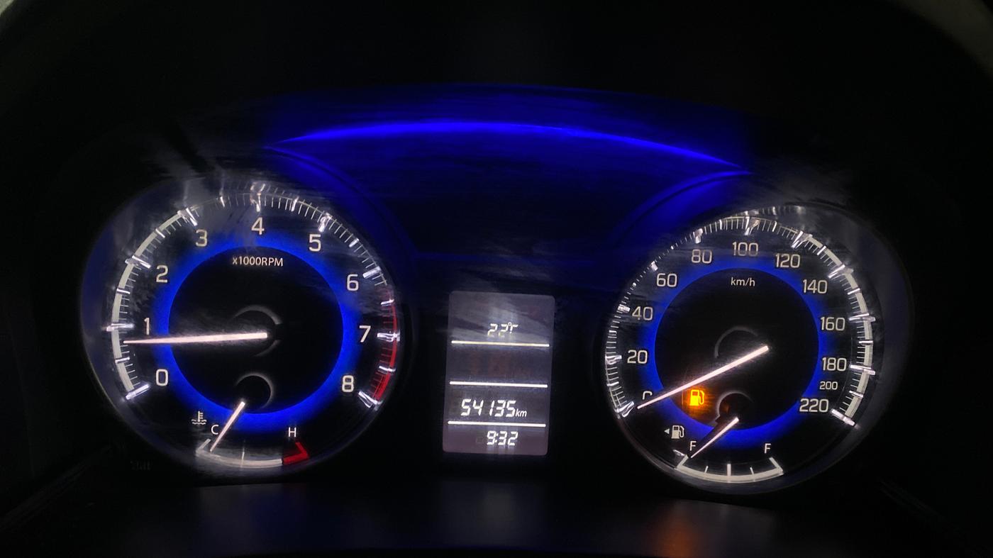 2018 Maruti Baleno DELTA PETROL 1.2, Petrol, Manual, 53,835 km, Odometer Image