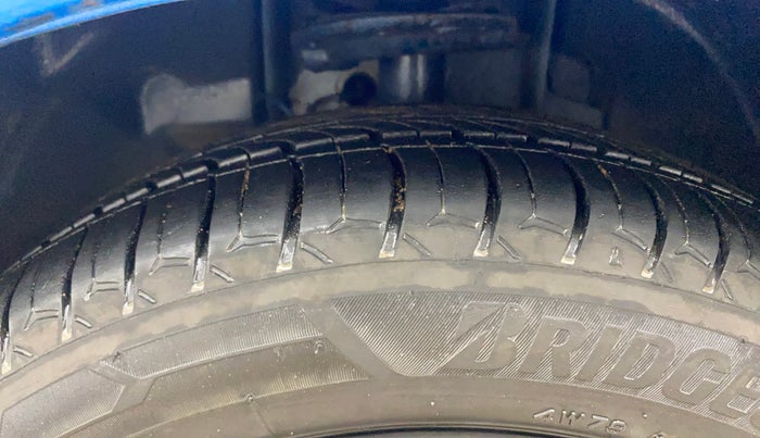 2020 Tata Tiago XZA PLUS PETROL, Petrol, Automatic, 56,256 km, Left Front Tyre Tread