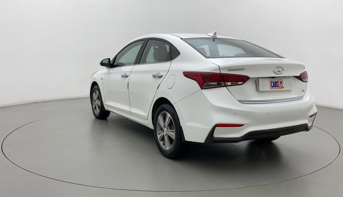 2018 Hyundai Verna 1.6 CRDI SX + AT, Diesel, Automatic, 48,257 km, Left Back Diagonal