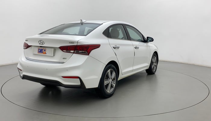 2018 Hyundai Verna 1.6 CRDI SX + AT, Diesel, Automatic, 48,257 km, Right Back Diagonal