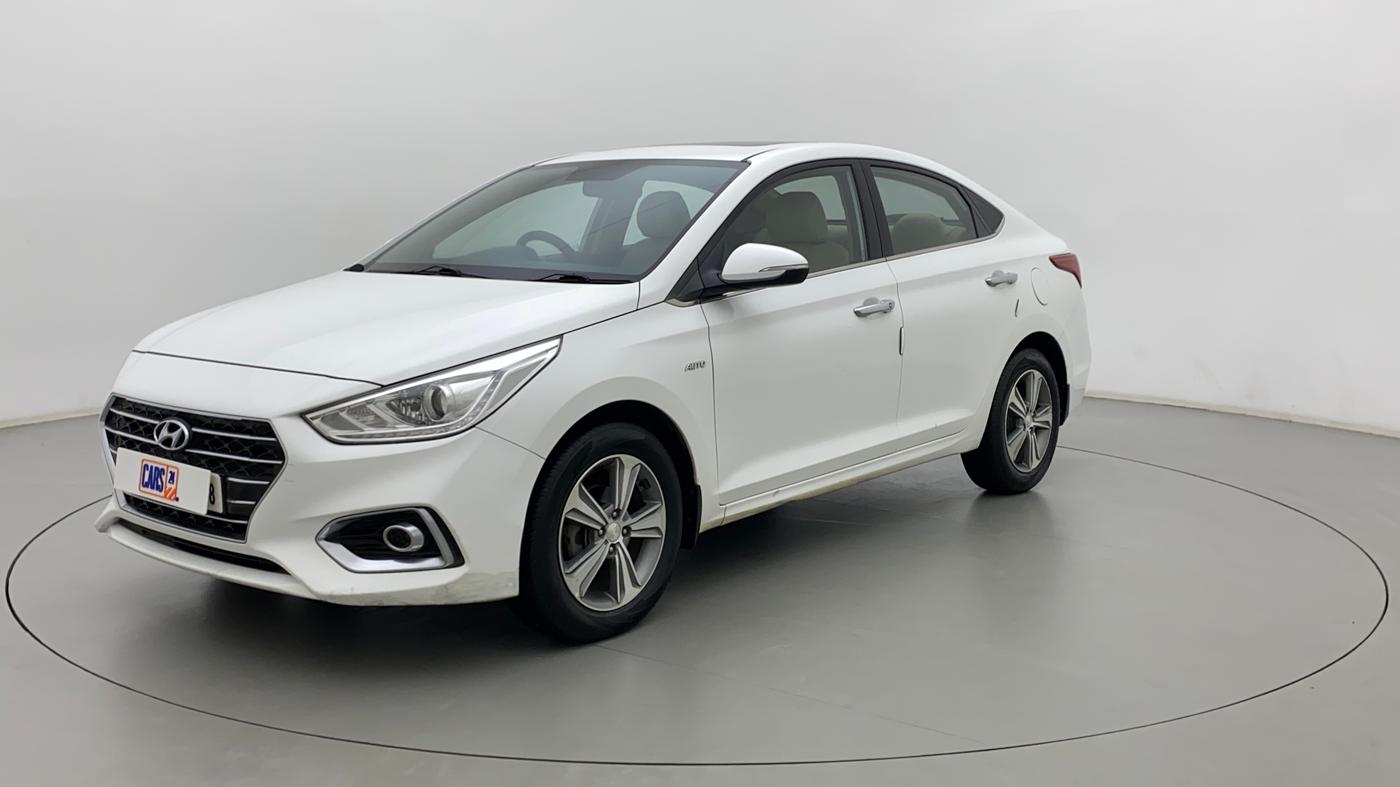 2018 Hyundai Verna 1.6 CRDI SX + AT, Diesel, Automatic, 48,257 km, Left Front Diagonal