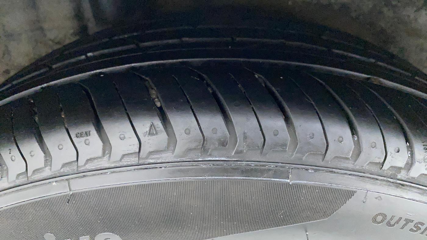 2018 Hyundai Verna 1.6 CRDI SX + AT, Diesel, Automatic, 48,257 km, Right Rear Tyre Tread
