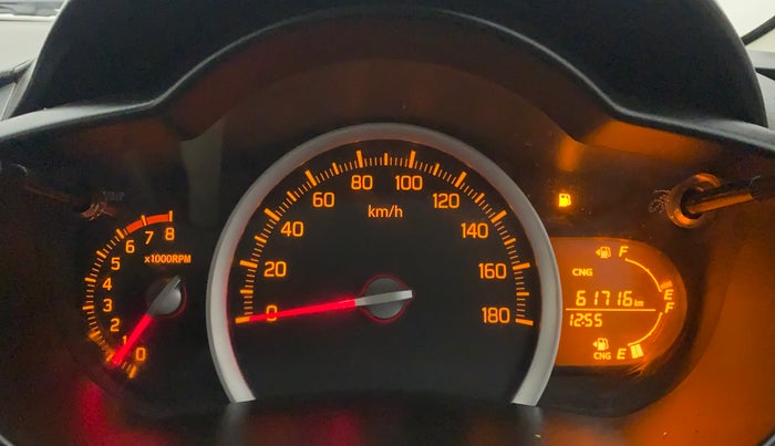 2018 Maruti Celerio VXI CNG, CNG, Manual, 61,716 km, Odometer Image