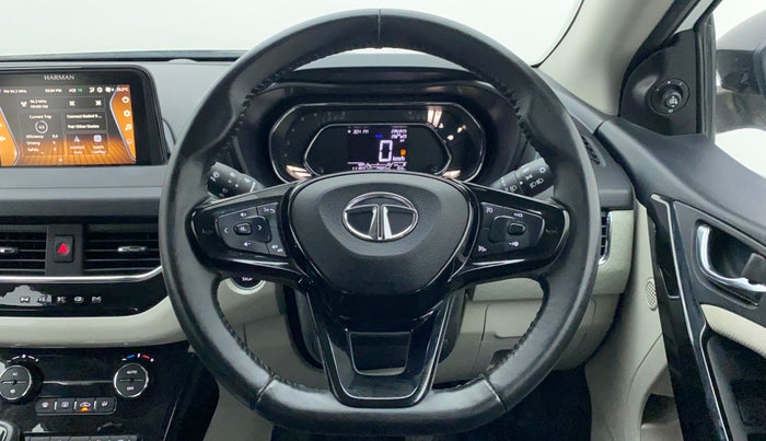 2022 Tata NEXON XZ PLUS (HS) PETROL, Petrol, Manual, 11,192 km, Steering Wheel Close Up