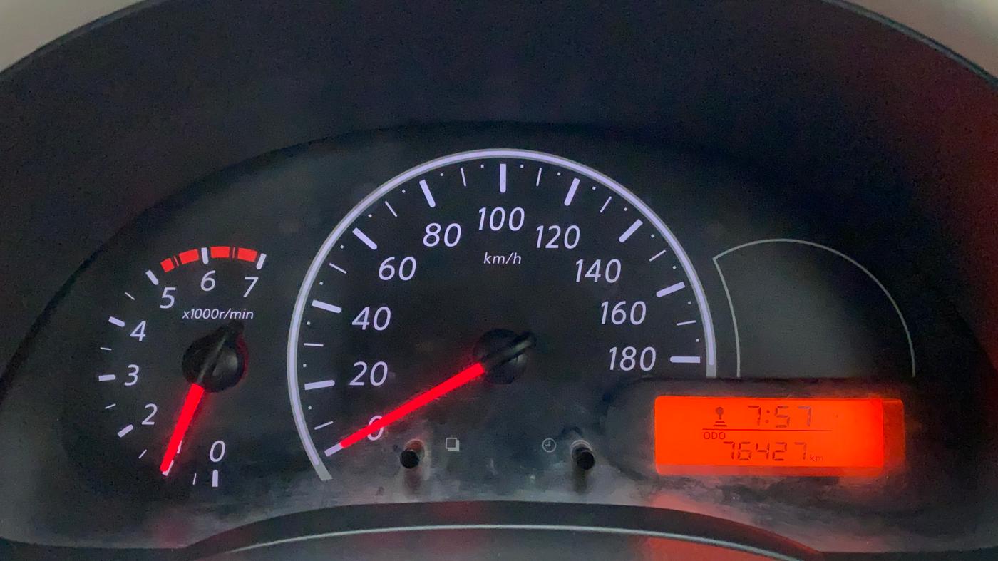 2016 Nissan Micra Active XV SAFETY PACK, CNG, Manual, 77,066 km, Odometer Image