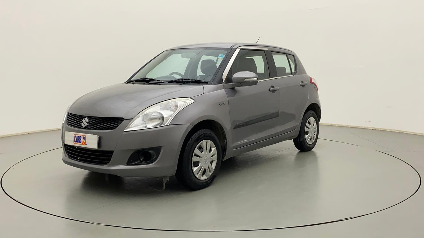 2013 Maruti Swift VXI, Petrol, Manual, 78,264 km, Left Front Diagonal