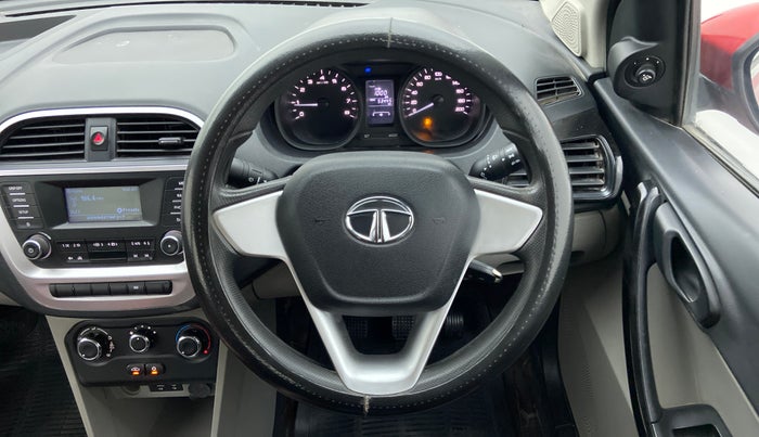 2016 Tata Tiago XT PETROL, Petrol, Manual, 53,445 km, Steering Wheel Close Up