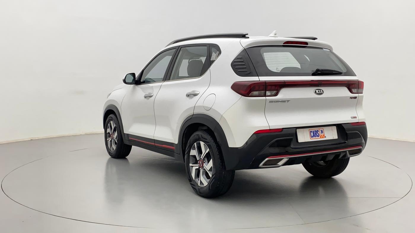2020 KIA SONET GTX PLUS DCT 1.0, Petrol, Automatic, 10,128 km, Left Back Diagonal
