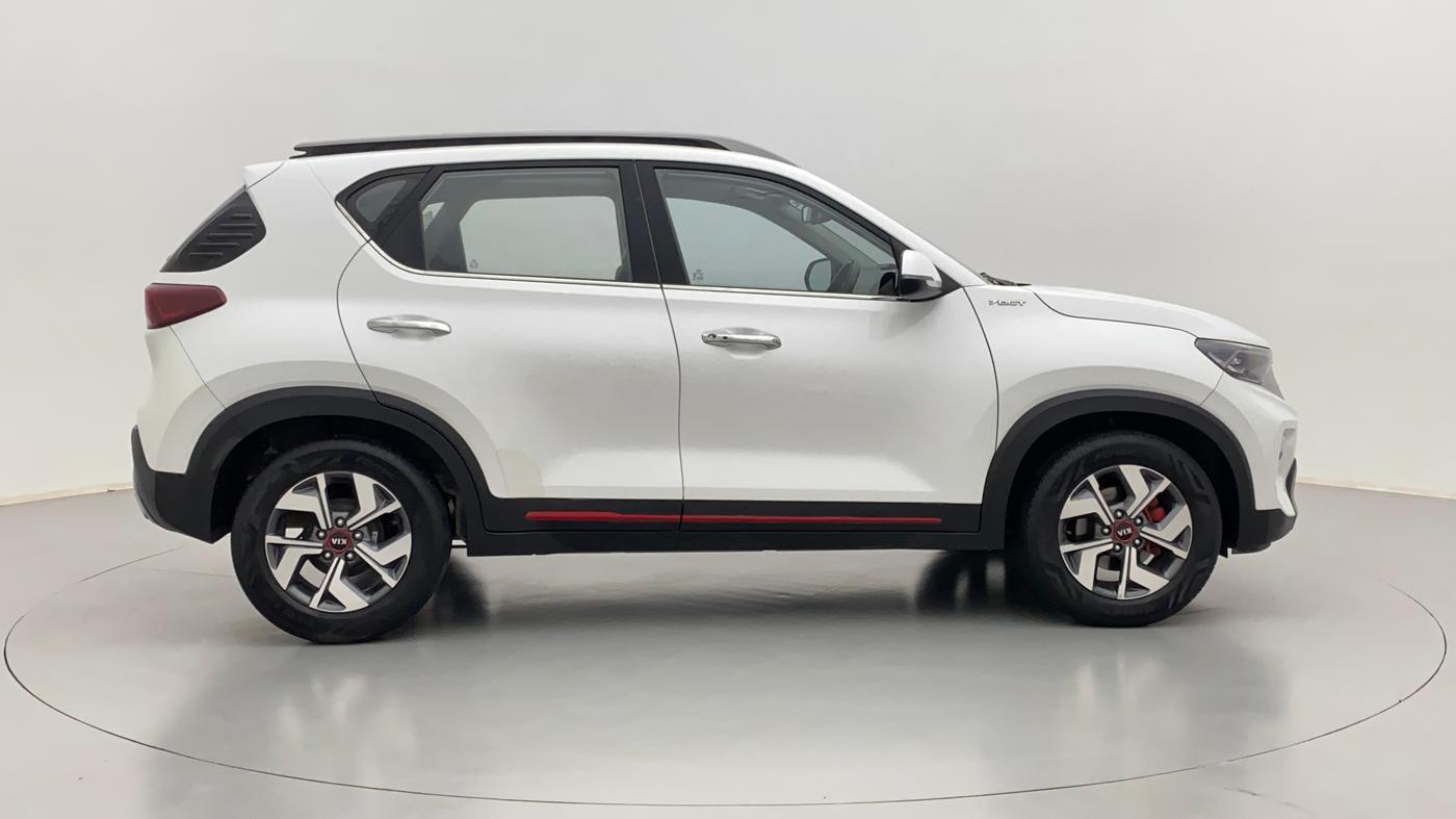 2020 KIA SONET GTX PLUS DCT 1.0, Petrol, Automatic, 10,128 km, Right Side View