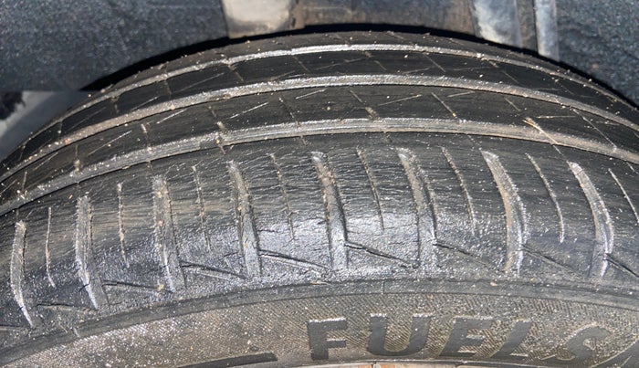 2019 Renault Kwid CLIMBER 1.0 (O), Petrol, Manual, 76,355 km, Right Rear Tyre Tread