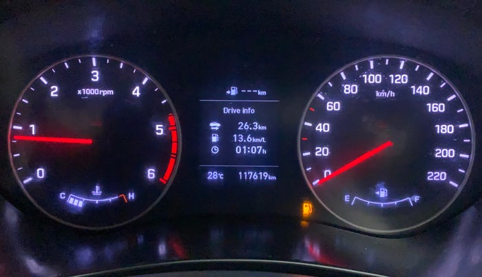 2018 Hyundai Elite i20 ASTA 1.4 CRDI (O), Diesel, Manual, 1,17,762 km, Odometer Image