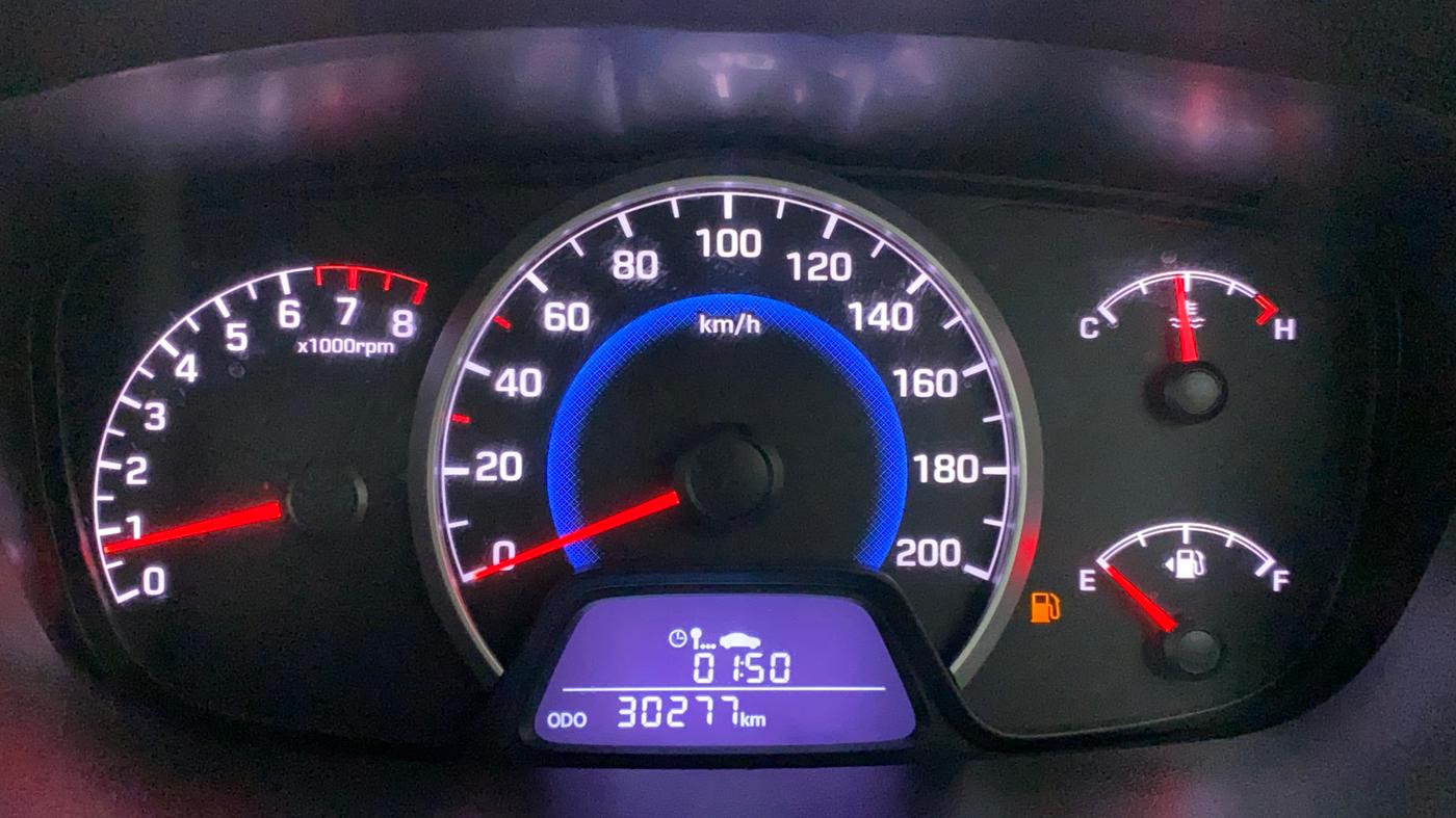 2016 Hyundai Grand i10 ASTA (O) 1.2 KAPPA VTVT, Petrol, Manual, 30,277 km, Odometer Image