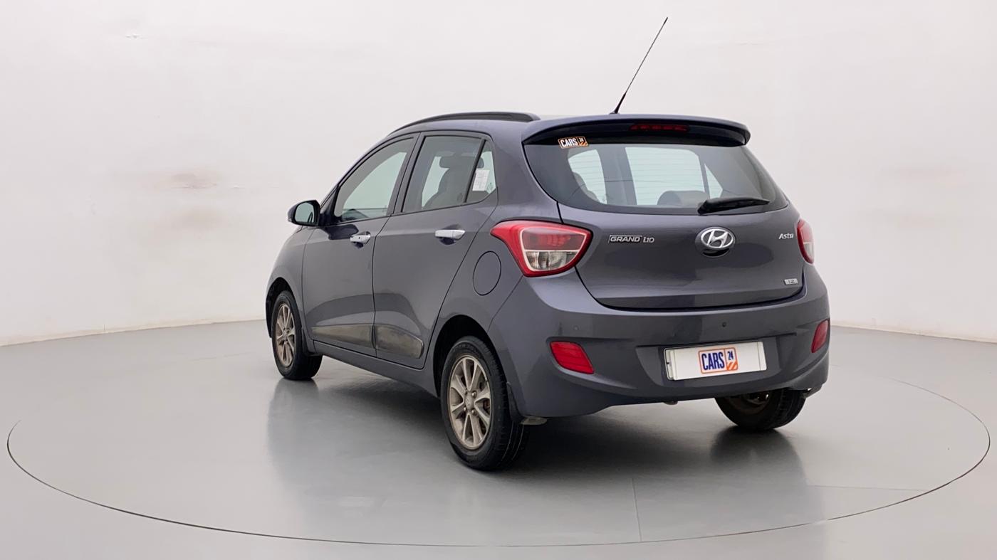2016 Hyundai Grand i10 ASTA (O) 1.2 KAPPA VTVT, Petrol, Manual, 30,277 km, Left Back Diagonal