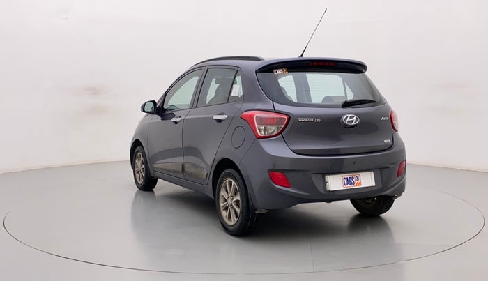 2016 Hyundai Grand i10 ASTA (O) 1.2 KAPPA VTVT, Petrol, Manual, 30,277 km, Left Back Diagonal