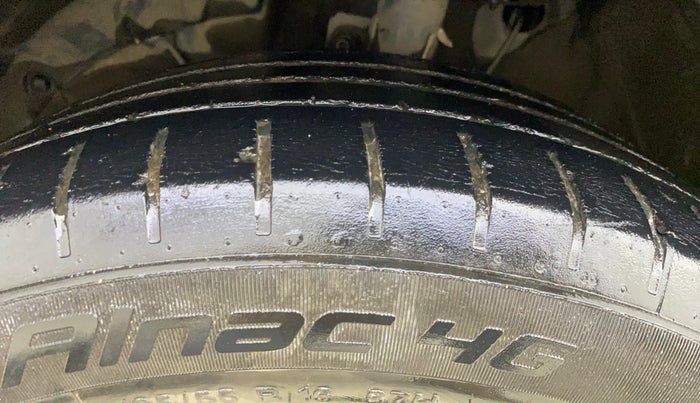 2020 Maruti Baleno ZETA CVT PETROL 1.2, Petrol, Automatic, 57,848 km, Left Front Tyre Tread