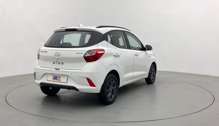 2020 Hyundai GRAND I10 NIOS SPORTZ 1.2 AT, Petrol, Automatic, 24,979 km, Right Back Diagonal