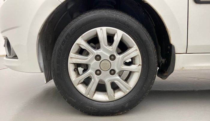 2017 Tata Tiago XZA PETROL, Petrol, Automatic, 50,956 km, Left Front Wheel