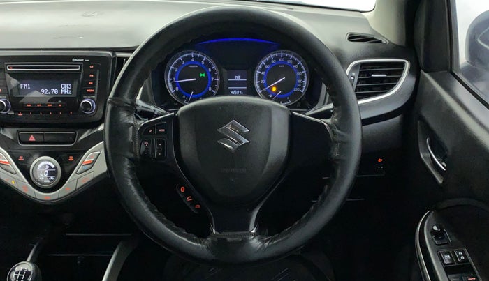 2017 Maruti Baleno DELTA PETROL 1.2, Petrol, Manual, 42,691 km, Steering Wheel Close Up