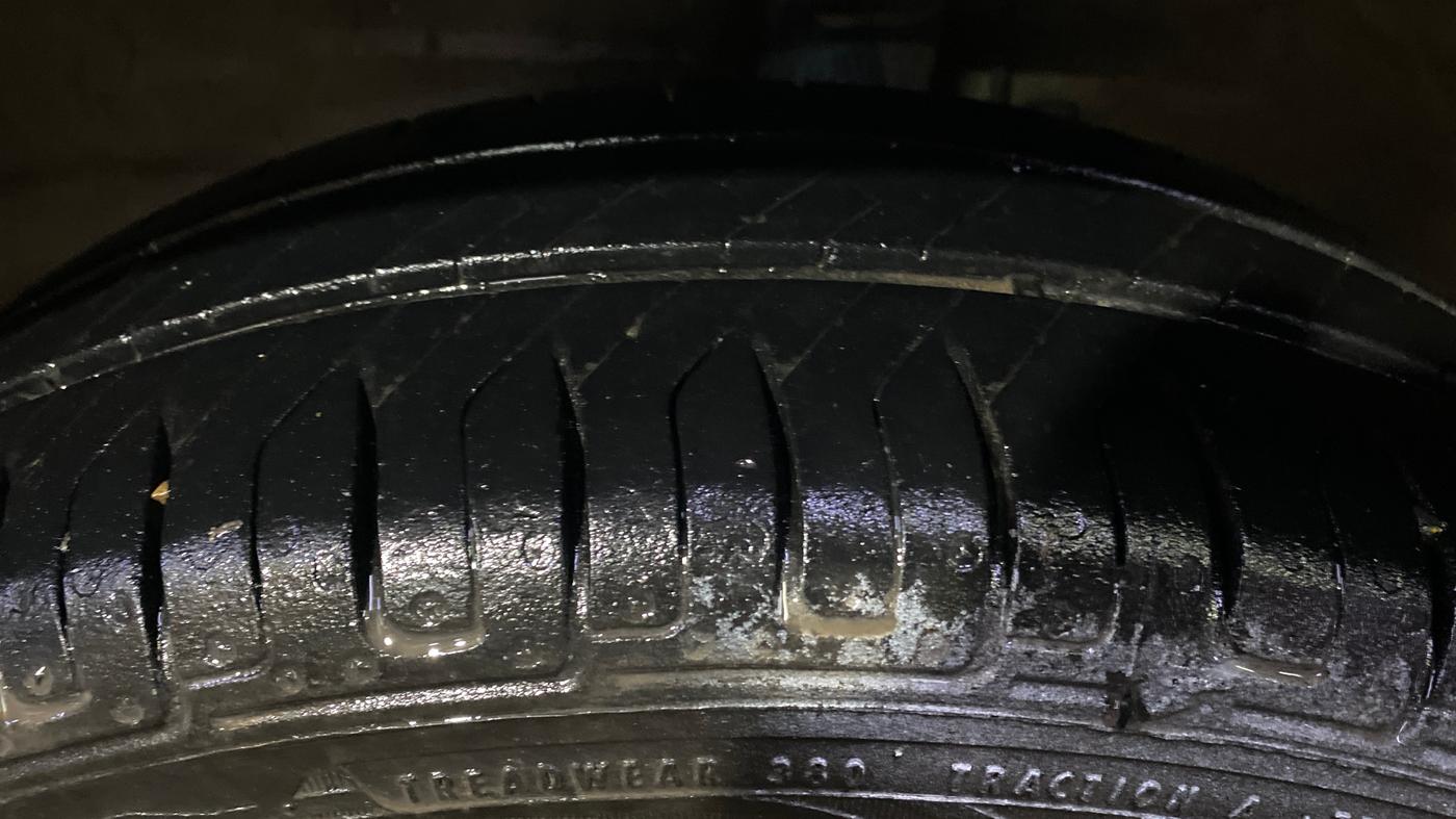 2018 Maruti Wagon R 1.0 VXI+, Petrol, Manual, 80,193 km, Left Front Tyre Tread